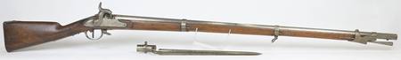 18mm Musket Blued Wood with Bayonet NZ - Antique Firearms by Gun City