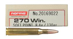 Buy Norma 270 130gr Soft Point *20 Rounds in NZ New Zealand.