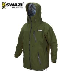 Buy Swazi Ibex Jacket Waterproof & Windproof Olive in NZ New Zealand.