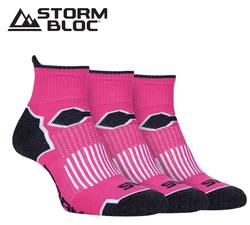 Buy Storm Bloc Womens Breathable Ankle Trainer Socks 4-8 | *Choose Colour* 3 Pack in NZ New Zealand.