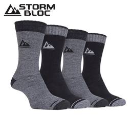 Buy Storm Bloc Mens Perform Boot Socks 6-11 | *Choose Colour* 4 pack in NZ New Zealand.