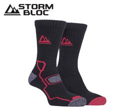 Buy Storm Bloc Mens Bamboo Boot Socks 6-11 | *Choose Colour* 2 Pack in NZ New Zealand.