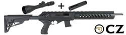 Buy 22 CZ 512 Tactical Synthetic 16.5" with 3-9x40 Scope & Silencer in NZ New Zealand.
