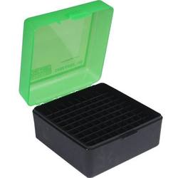 Buy MTM Ammo Box 100 Rounds - 22-250/243/380 Green/Black in NZ New Zealand.