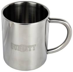 Buy Gun City Stainless Steel Coffee Mug in NZ New Zealand.