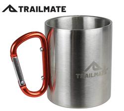 Trailmate Stainless Insulated Mug 300ml | Carabiner Clip Handle