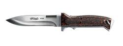 Buy Walther Fixed Knife P38 Stainless 13.5cm Blade with Leather Sheath in NZ New Zealand.