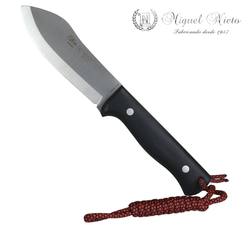 Buy Miguel Nieto Fixed Knife Sioux Nessmuk Black | 11.3cm in NZ New Zealand.