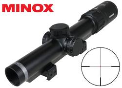 Buy Minox ZE 5.2 1-5x24 Scope Picatinny #4 German Illuminated Reticle | Included Mounts in NZ New Zealand.