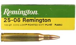Buy Remington 25-06 100GR Soft Point Core-Lokt 20 Rounds in NZ New Zealand.
