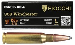 Buy Fiocchi 308 Classic 150gr Soft Point | 20 Rounds in NZ New Zealand.