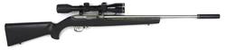 Buy 22 Ruger 10/22 Stainless Hogue with 4x40 Scope & Silencer in NZ New Zealand.