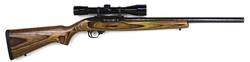 Buy 22 Ruger 10/22 Blued Laminate Heavy Barrel with 4x32 Scope in NZ New Zealand.