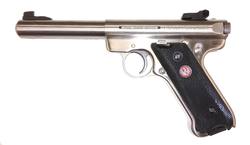 Buy 22 Ruger MK3 Stainless 5.5" Target Heavy Barrel in NZ New Zealand.