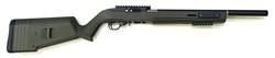 Buy 22 Ruger 10/22 Blued Threaded with Carbon Full Barrel Silencer Magpul Hunter Chassis in NZ New Zealand.
